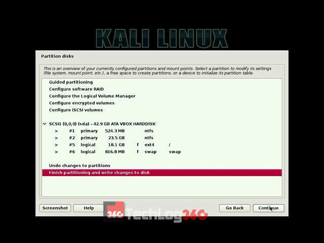 dual boot kali 2.0 with windows 10