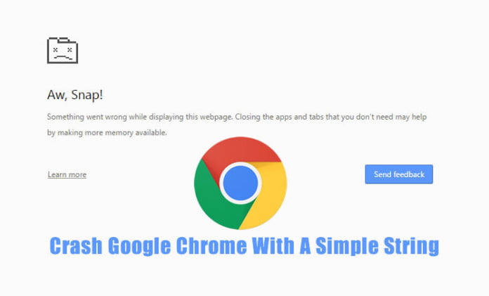 Crash Google Chrome