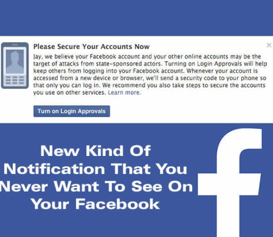 Facebook Will Notify If Your Account Is Being Hacked