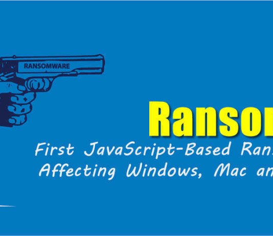 Ransom32 is First JavaScript-Based Ransomware