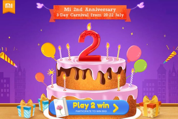 Xiaomi offers phones for just ₹1 on its 2nd anniversary in India Xiaomi offers phones for just ₹1 on its 2nd anniversary in India
