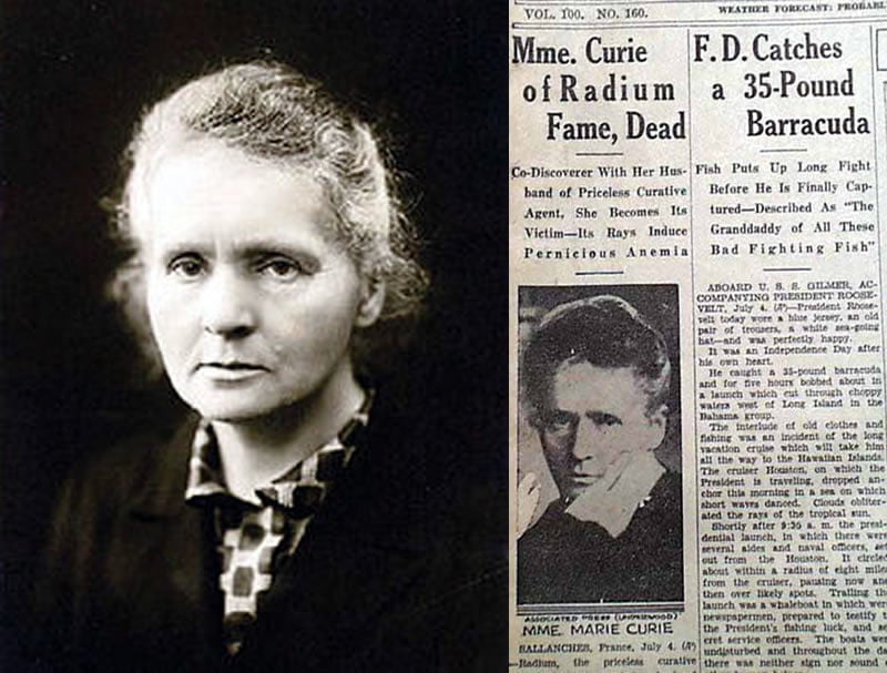 1. Marie Curie (1867–1934). 