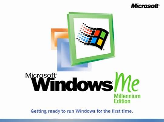 Failed Microsoft products - Windows ME