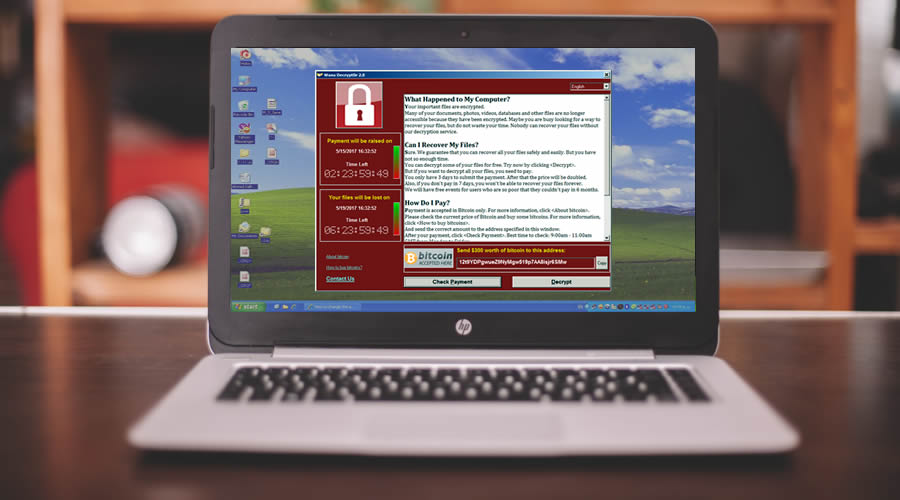 WannaCry massive ransomware attack