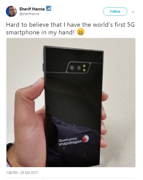 samsung first 5g phone