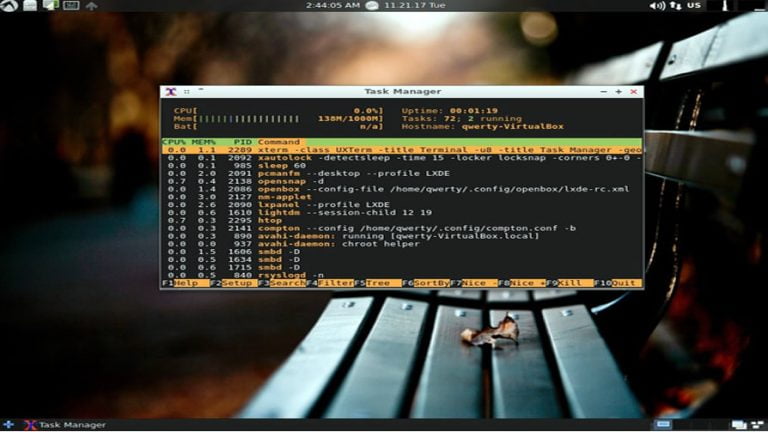 lightweight linux distro with lxde