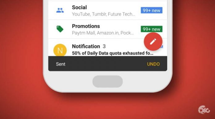 undo send gmail for Android undo send gmail for Android