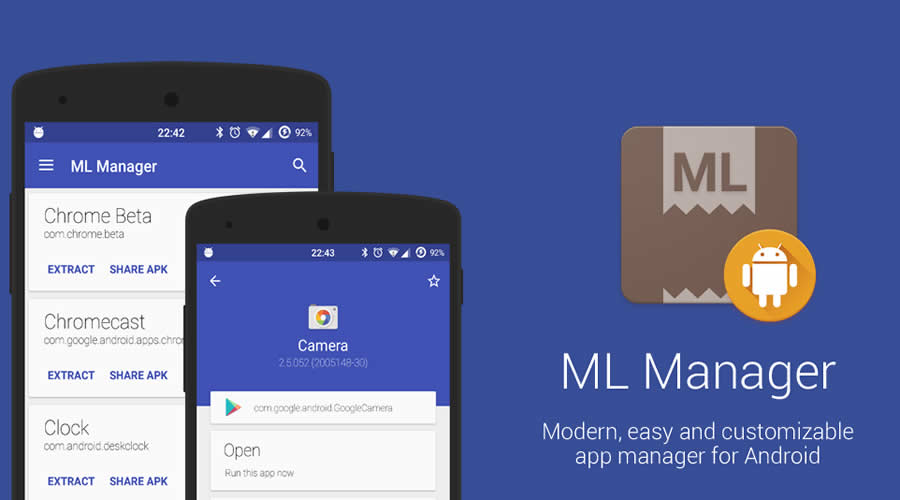 ML Manager - Best open-source Android apps