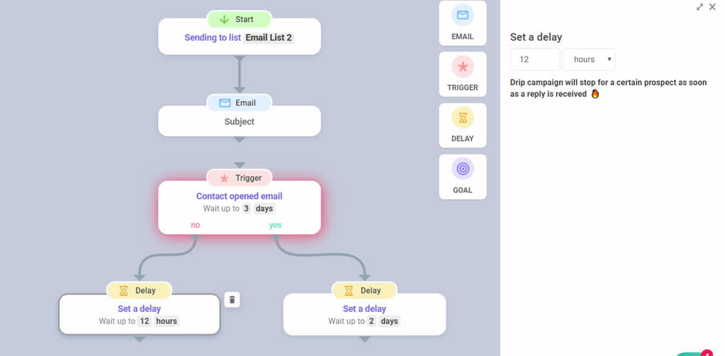 Snovio Email Drip Campaigns