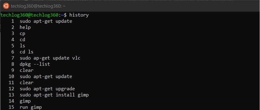 get complete history of windows terminal commands