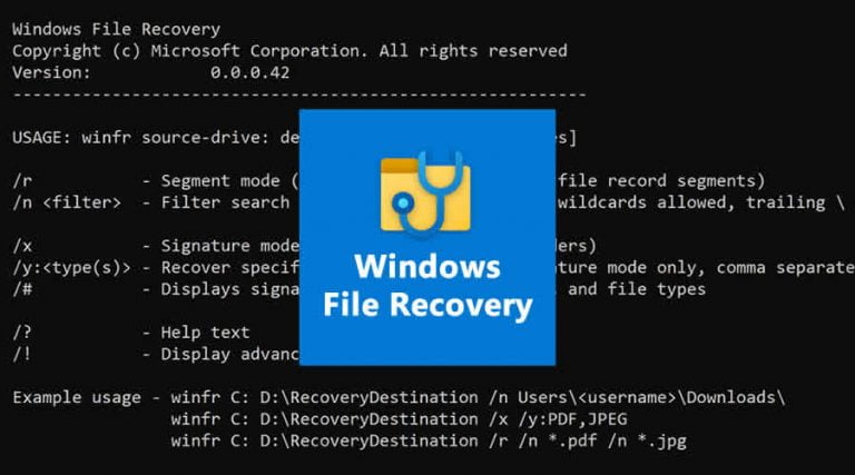 Microsoft's new Windows File Recovery Tool to rescue your deleted data