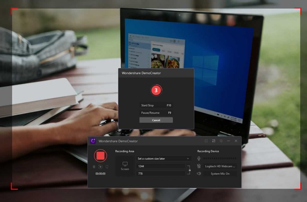 how to record screen video and audio on windows 10