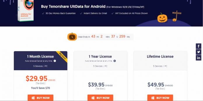 tenorshare ultdata for android review tenorshare ultdata for android review