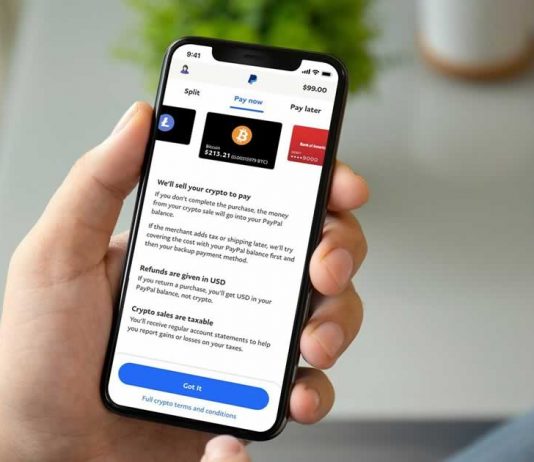 PayPal Checkout With Crypto