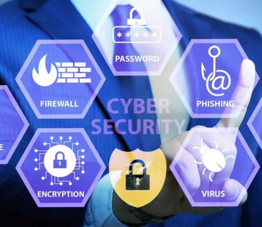 Business world cybersecurity