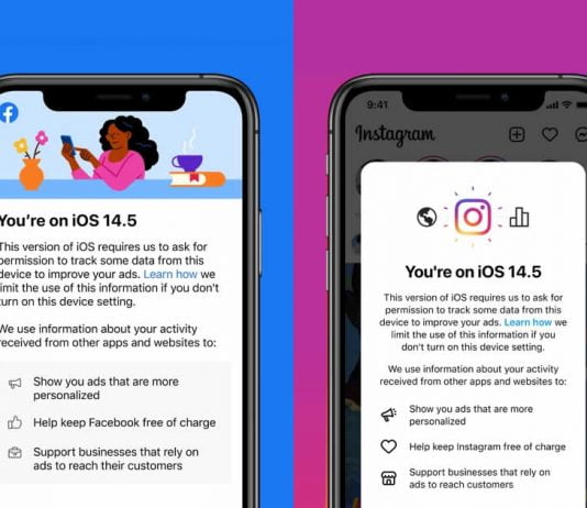 Facebook And Instagram Cross-App Tracking On iOS
