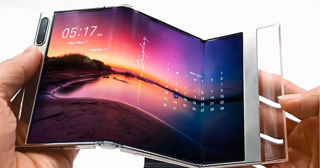 Folding And Rolling Screens: Samsung Shows OLED Screens Of The Future