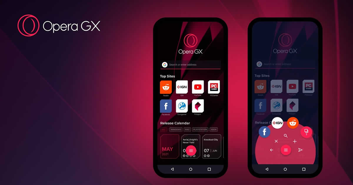 bookmarks on opera gx mobile