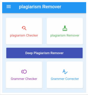 Plagiarism Removal