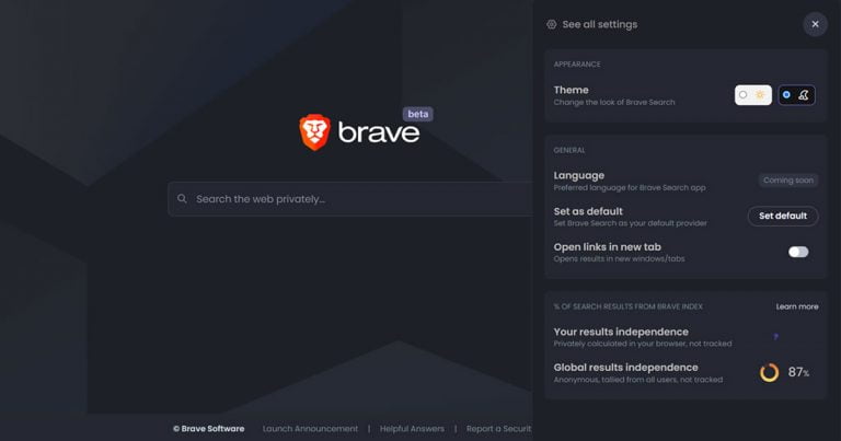 brave beta android