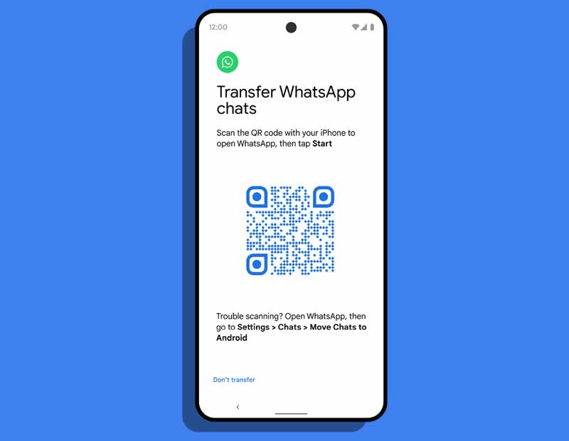 How to transfer WhatsApp chats from iPhone to Android