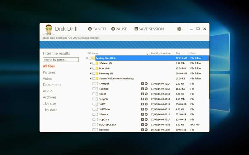 Disk Drill data recovery tool