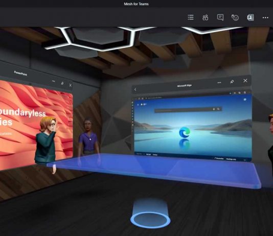 Microsoft Metaverse in Teams 1