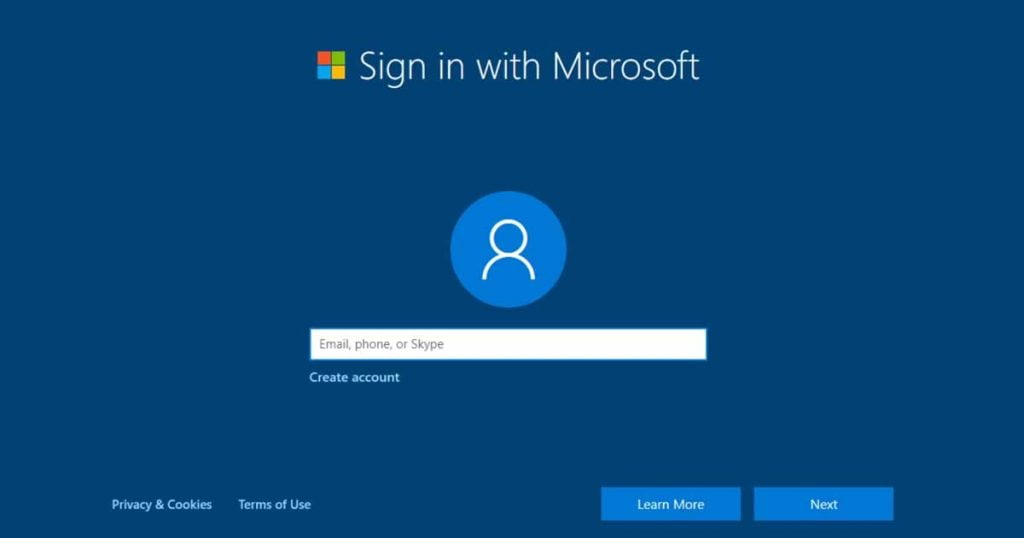 Microsoft Account And An Internet Connection Will Soon Be Mandatory To ...