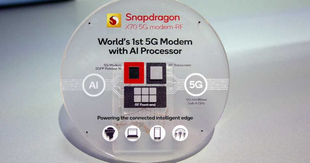 Snapdragon X70 Qualcomm Equips The Latest 5g Modem With An Ai Processor