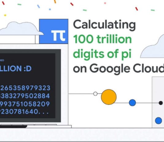 Google Developers Calculates 100 Trillion Digits Of Pi