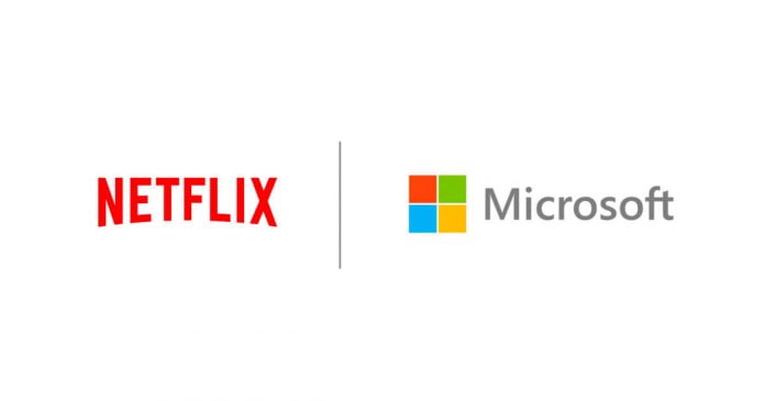 Netflix Partners With Microsoft