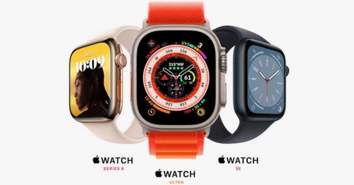 Apple Watch Series 8, Apple Watch Ultra, and Apple Watch SE 2nd Generation