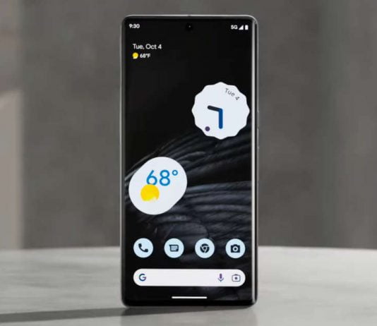 Google Pixel 7 series smartphone