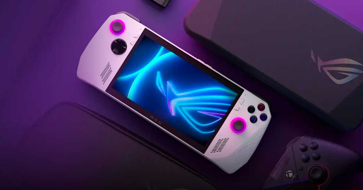 Rog Ally Asus Introduced Portable Game Console To Rival Steam Deck