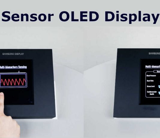 Samsung Sensor OLED Display