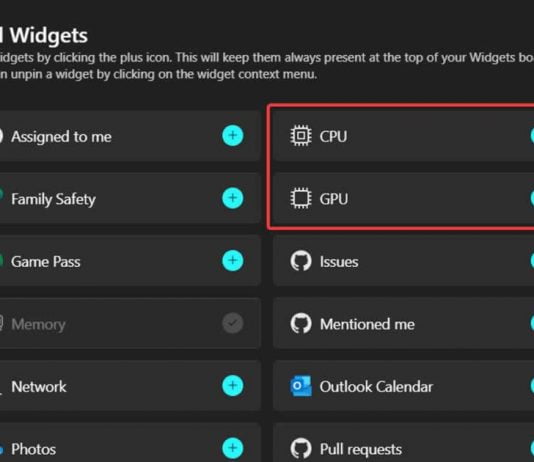 Windows 11 Widgets to Monitor System Performance