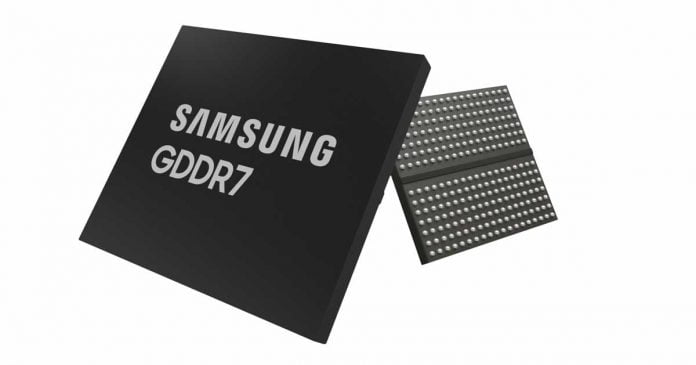 Samsung GDDR7 DRAM