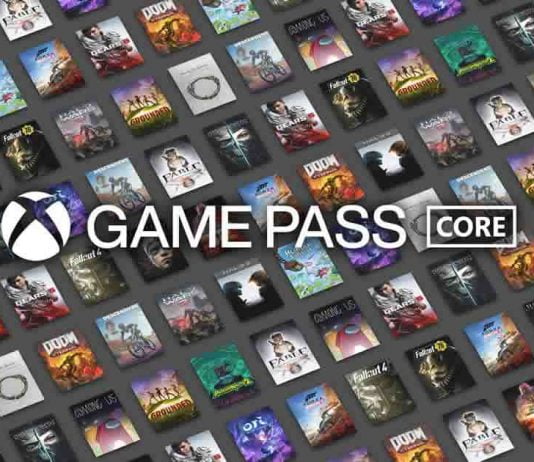 Xbox Game Pass Core