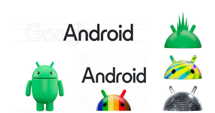 New Android 3D Logo