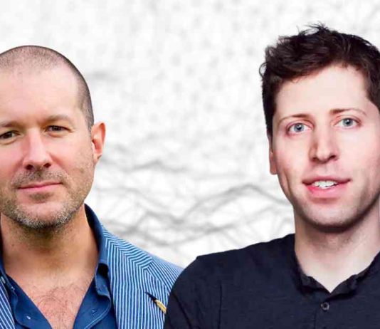 Jony Ive and Sam Altman